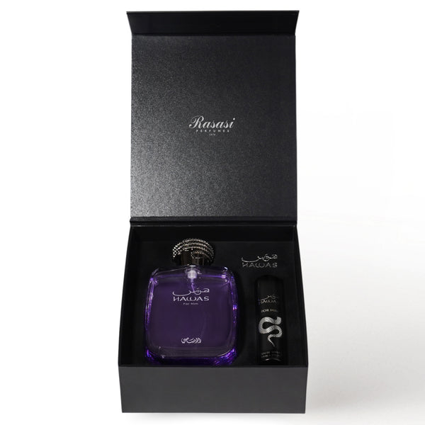 Hawas For Him Travel Gift Set
