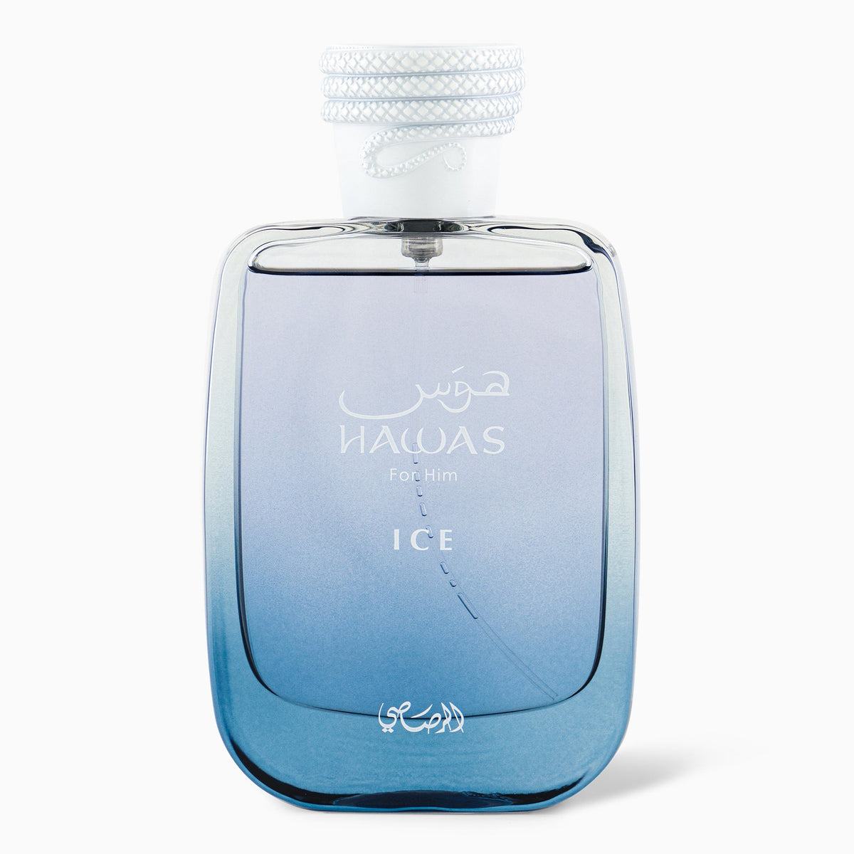 Frasco do perfume Hawas Ice
