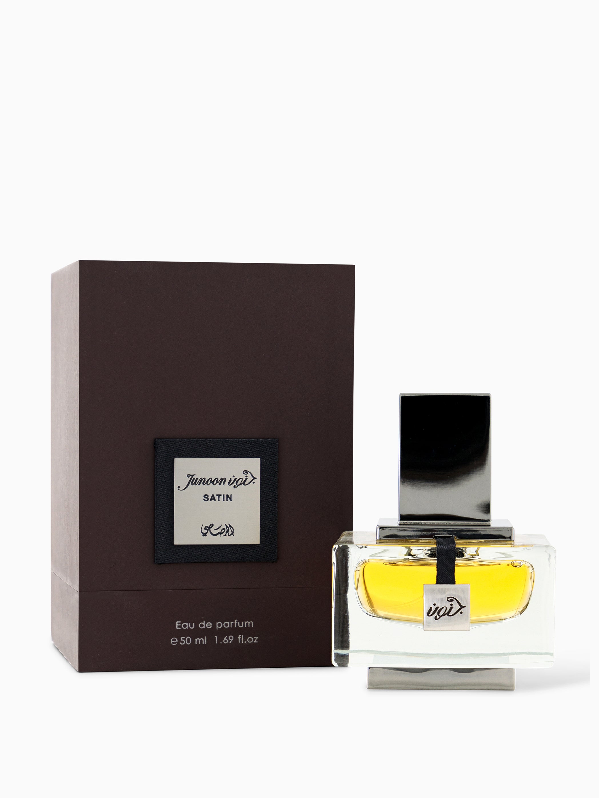 Rasasi Junoon Satin Eau De Parfum Spray By Rasasi Rasasi Junoon Satin Eau De Parfum Spray By Rasasi